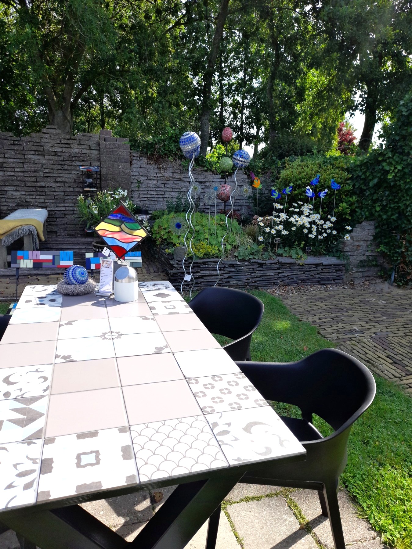 Koffietuin Outdoor Mozaiek Gallery 1